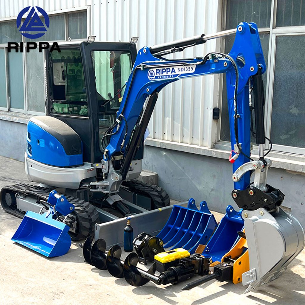 Chinese mini excavator RIPPA NDI 355